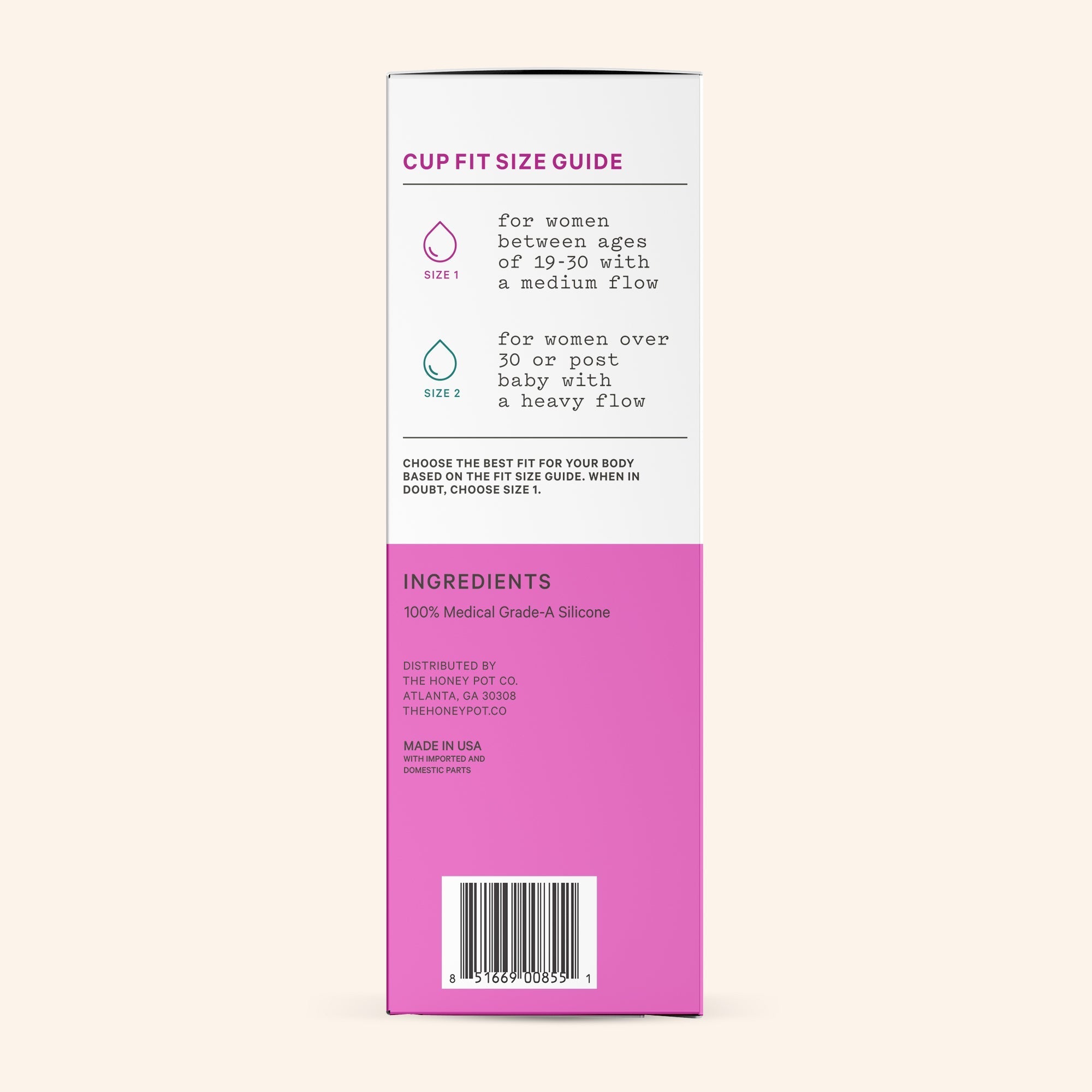 Menstrual Cup, Size 1